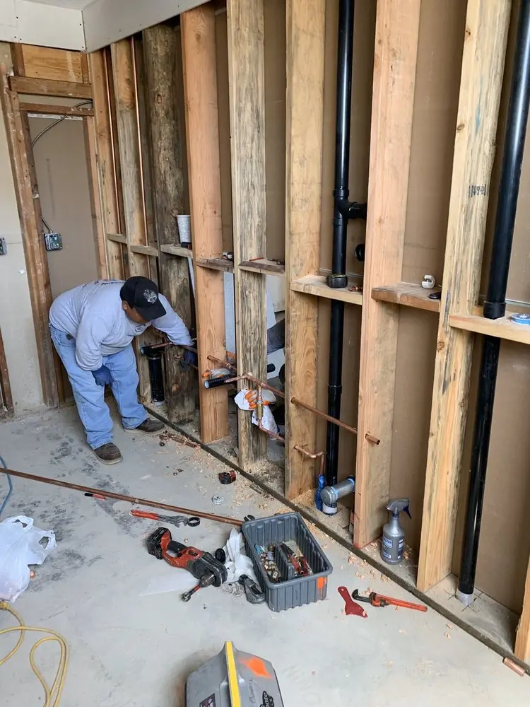 Commercial rough-in plumbing for Commercial Plumbing in Pickwick